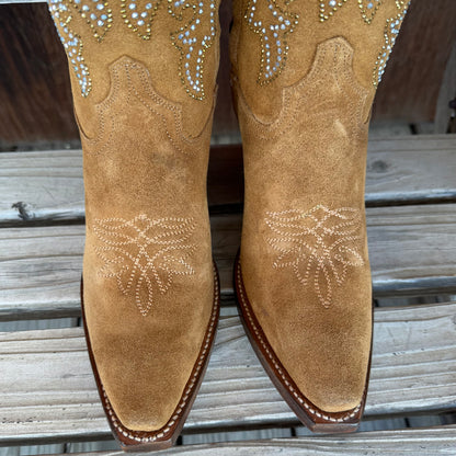 Classy Tan Suede | Roper Womens