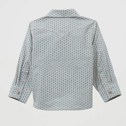 Grey/Blue Print | Wrangler Boy