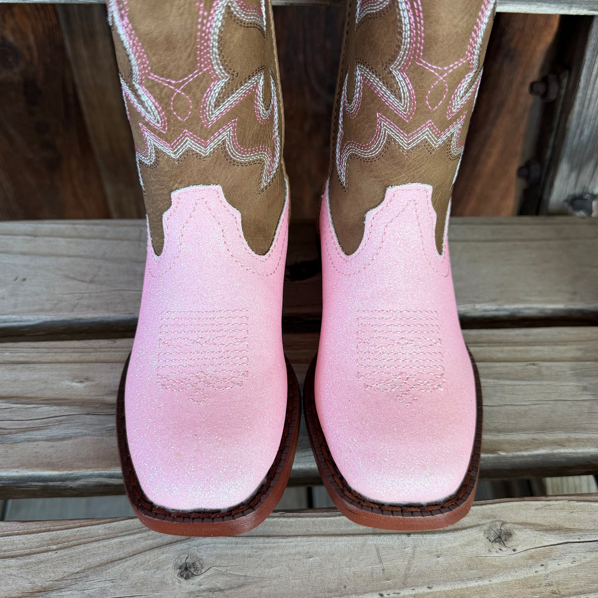 Pink Glitter Gretchen | Roper Girls