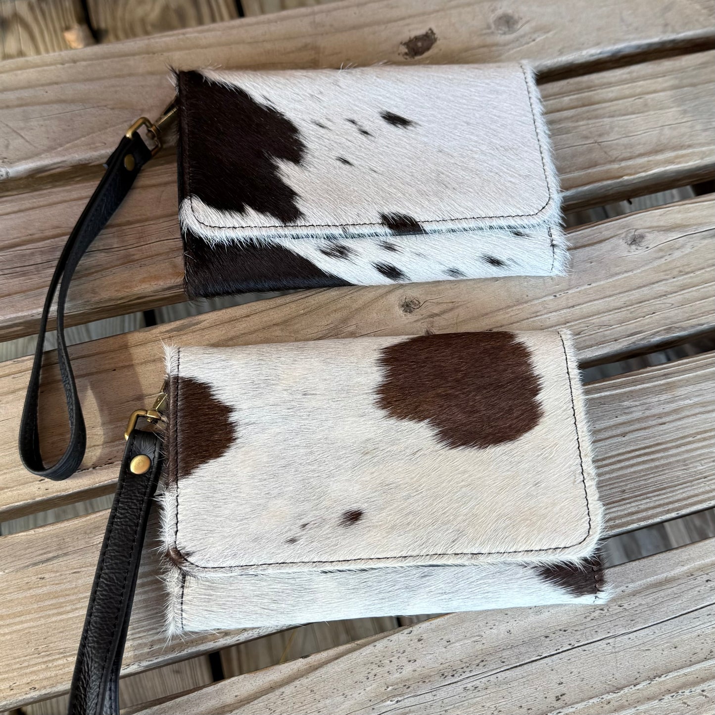 Cowhide Phone Wallet