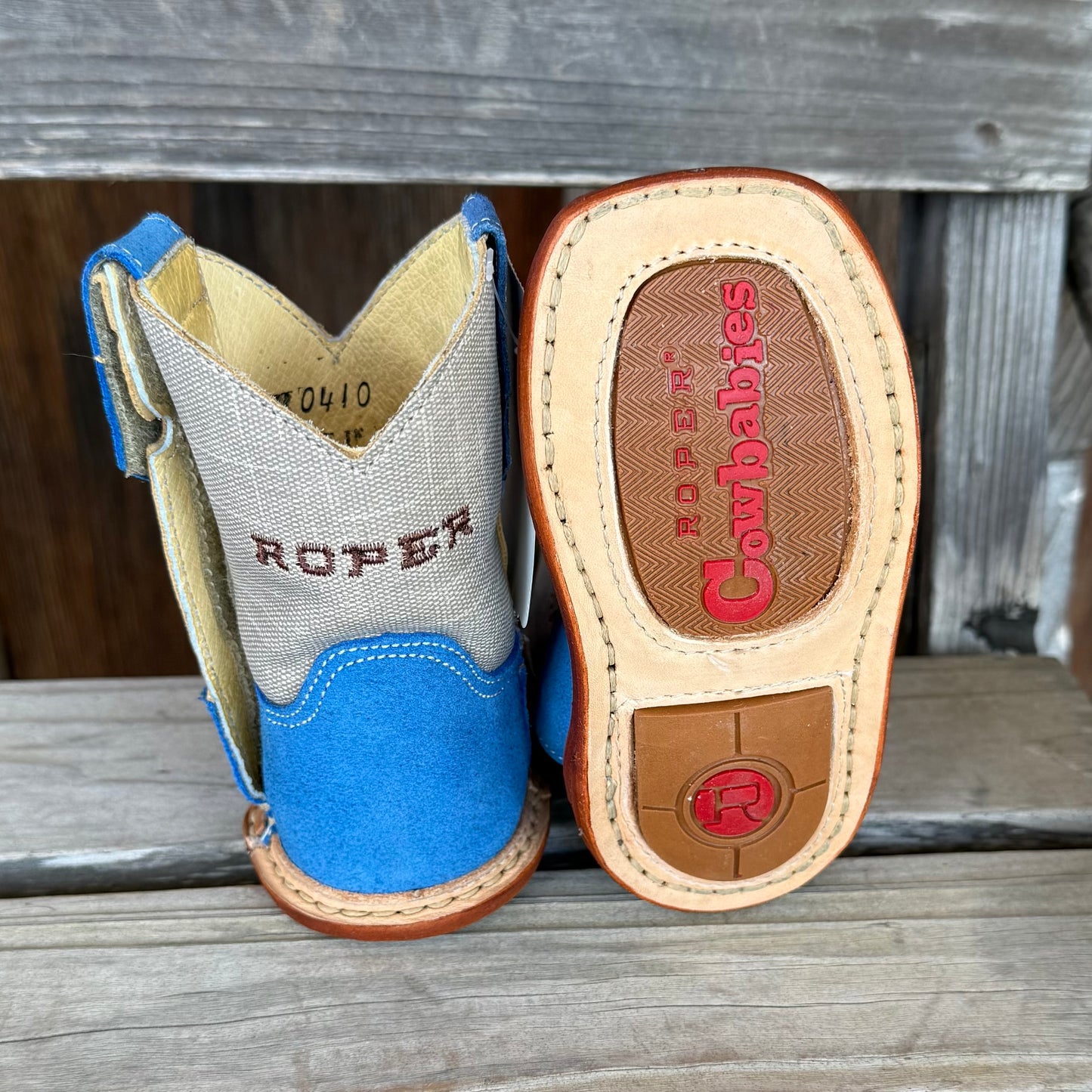 Blue Suede Bull Rider | Roper Toddler