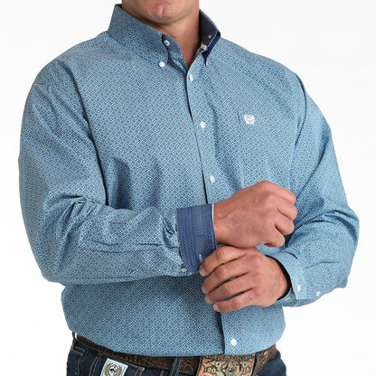 Blue Diamond Print | Cinch Mens