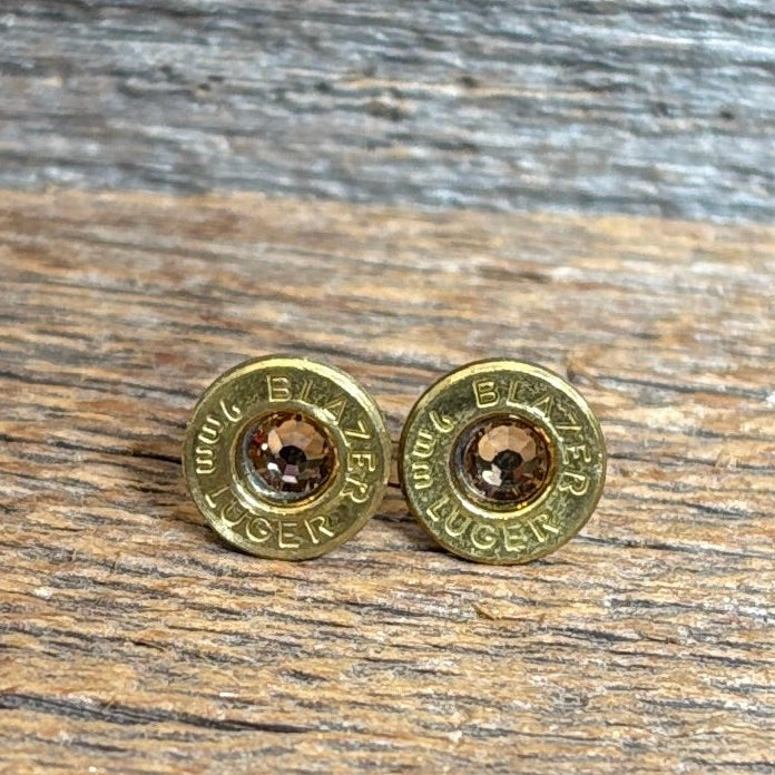 9mm Stud Earrings