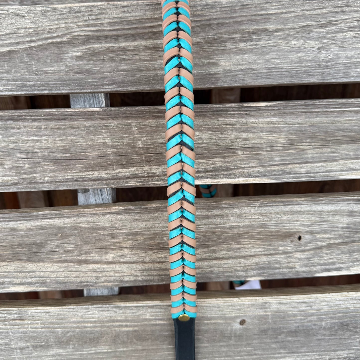 Leather Laced Barrel Reins