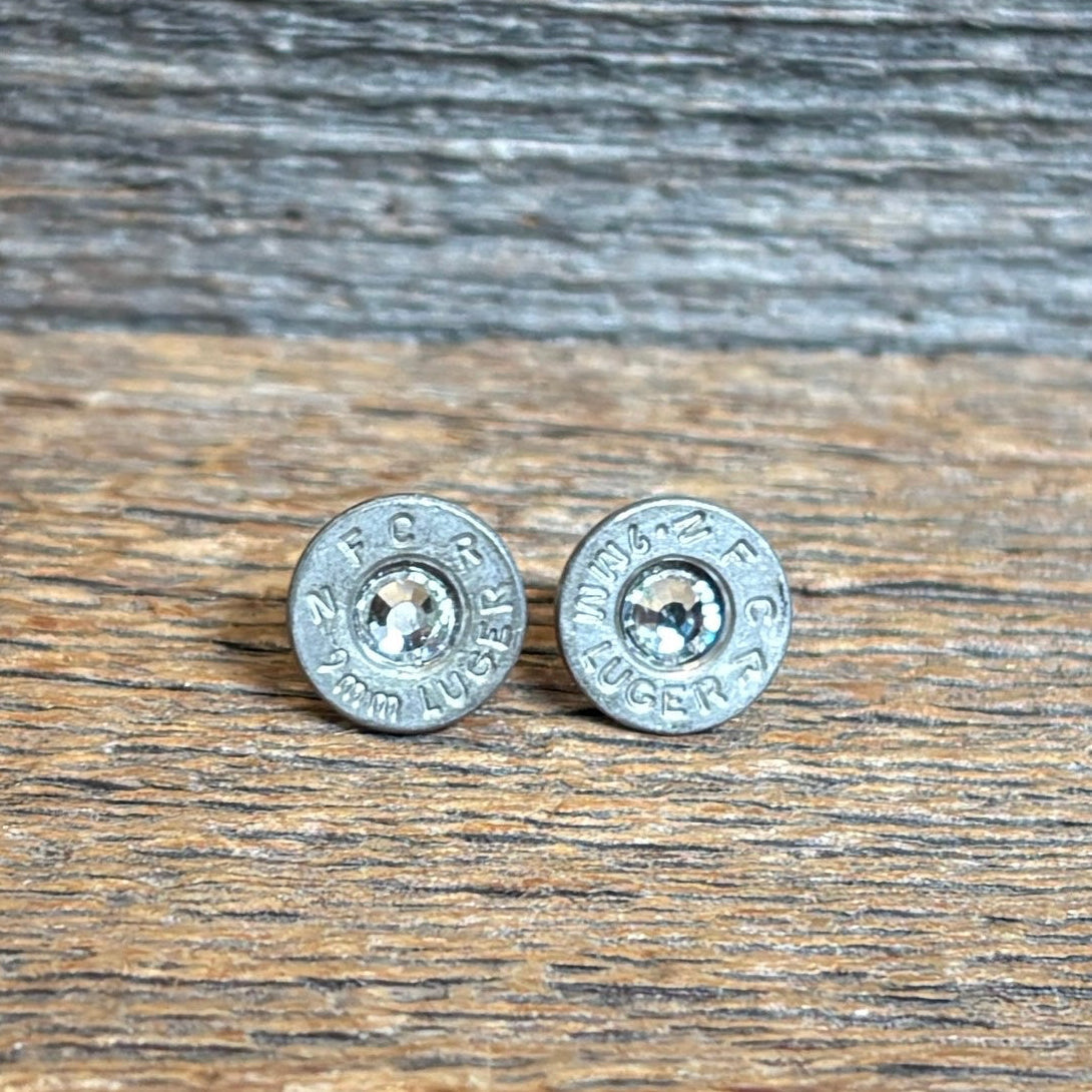 9mm Stud Earrings