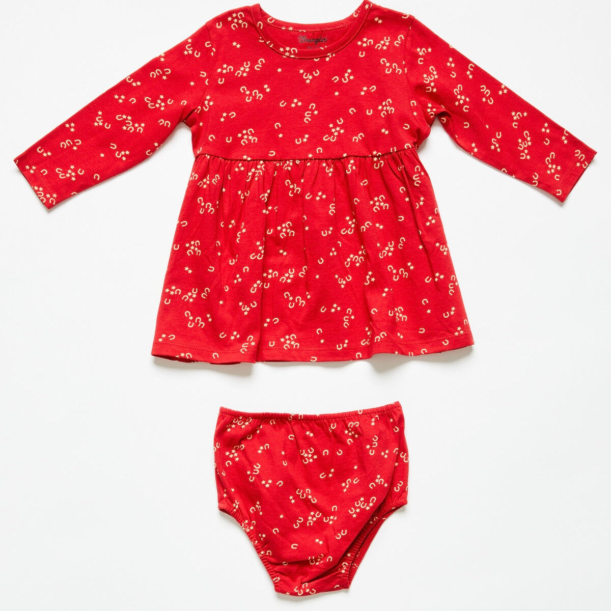 Red Horseshoe Dress | Wrangler Girls