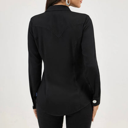 Retro Black Concho | Wrangler Womens