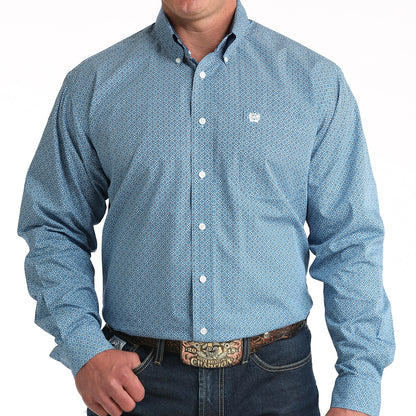 Blue Diamond Print | Cinch Mens