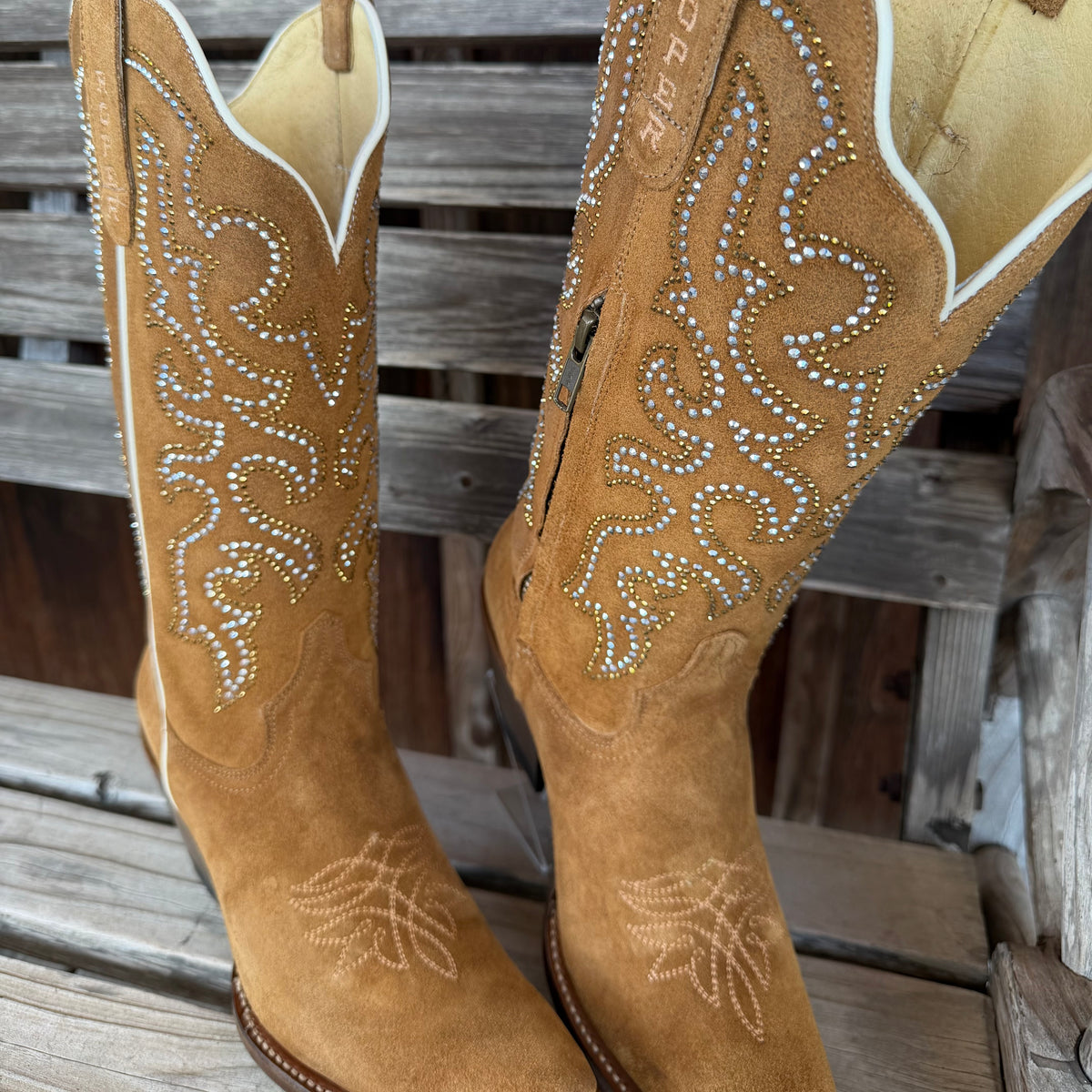 Classy Tan Suede | Roper Womens