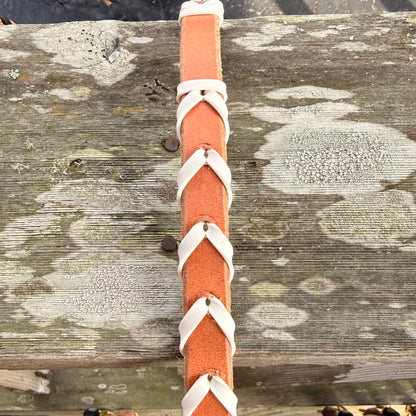 Leather Laced Barrel Reins