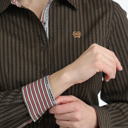 Brown Diamond Stripe | Cinch