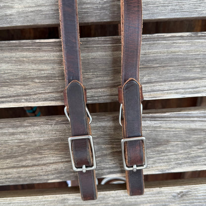 Leather Laced Barrel Reins