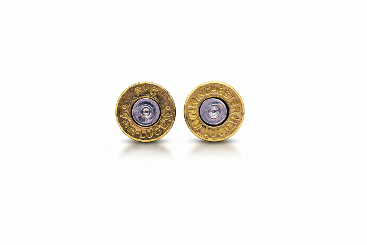 9mm Stud Earrings