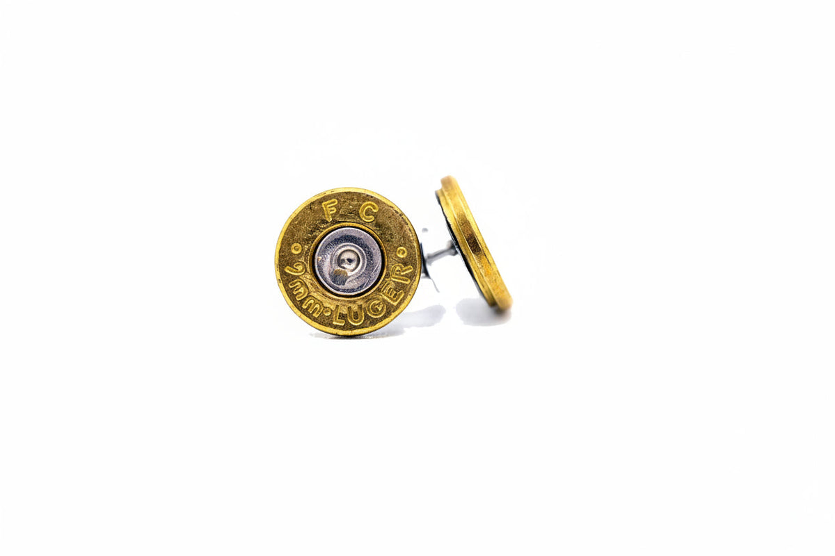 9mm Stud Earrings