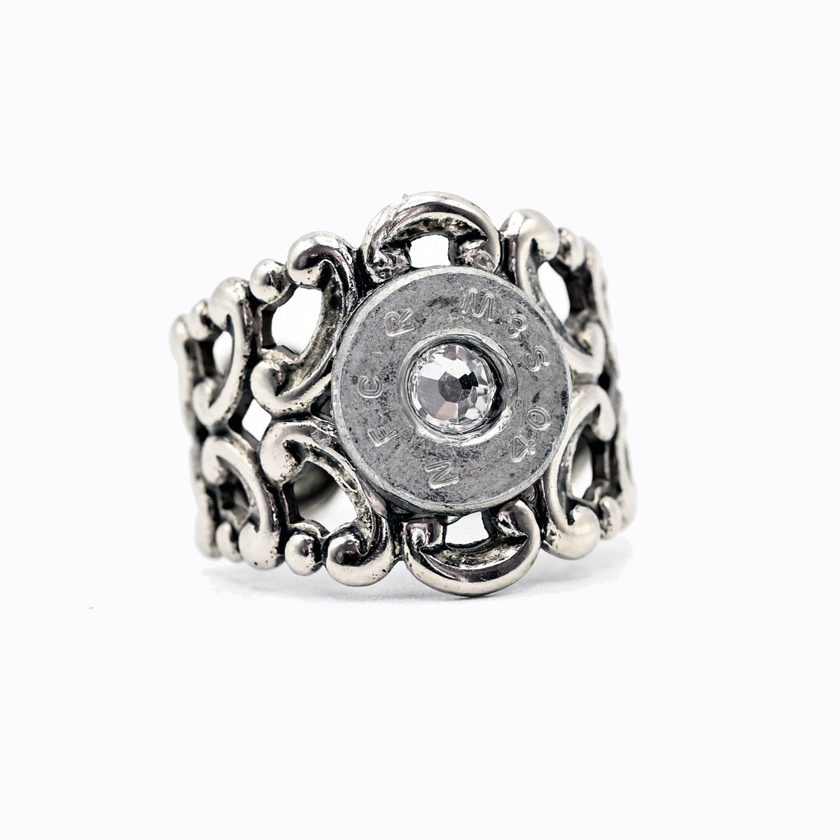 Romantic Scroll Rings