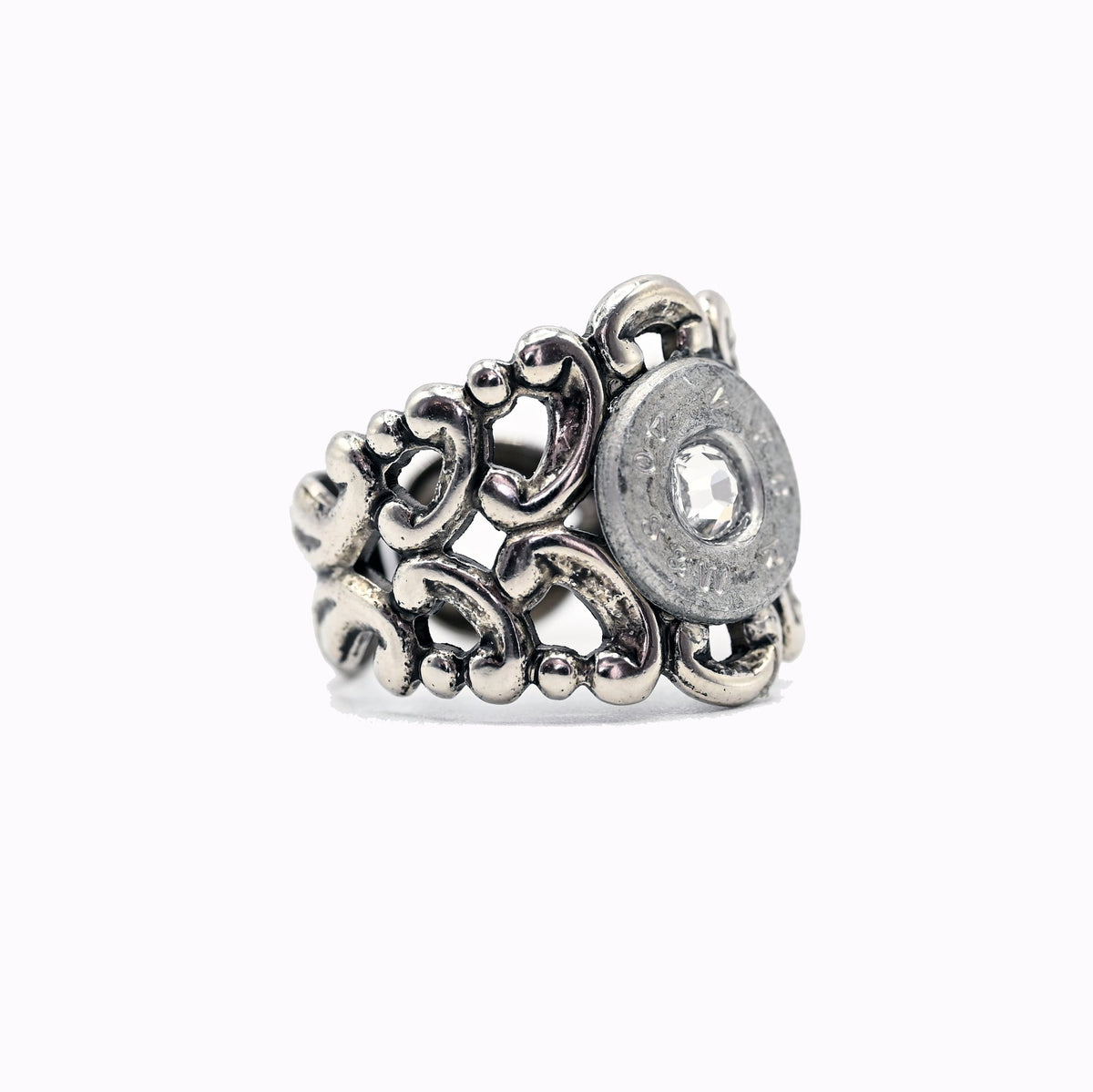 Romantic Scroll Rings
