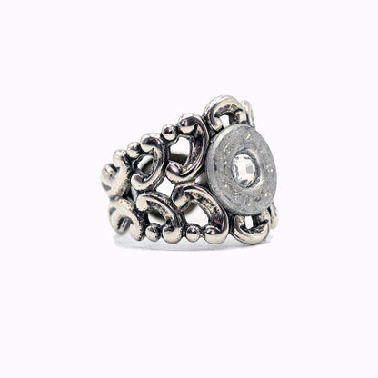Romantic Scroll Rings