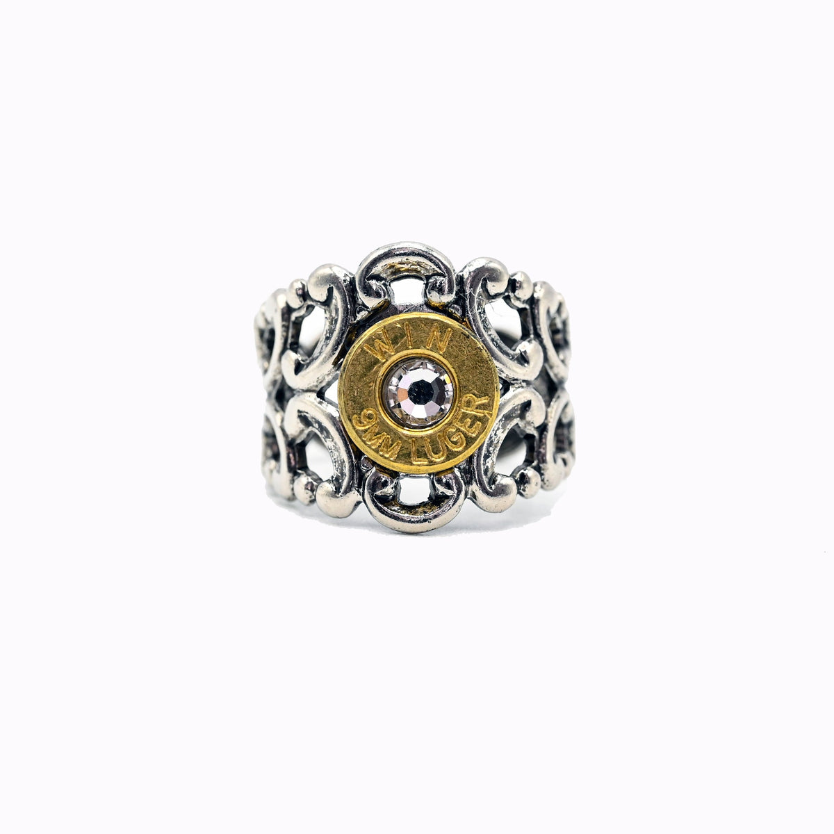 Romantic Scroll Rings
