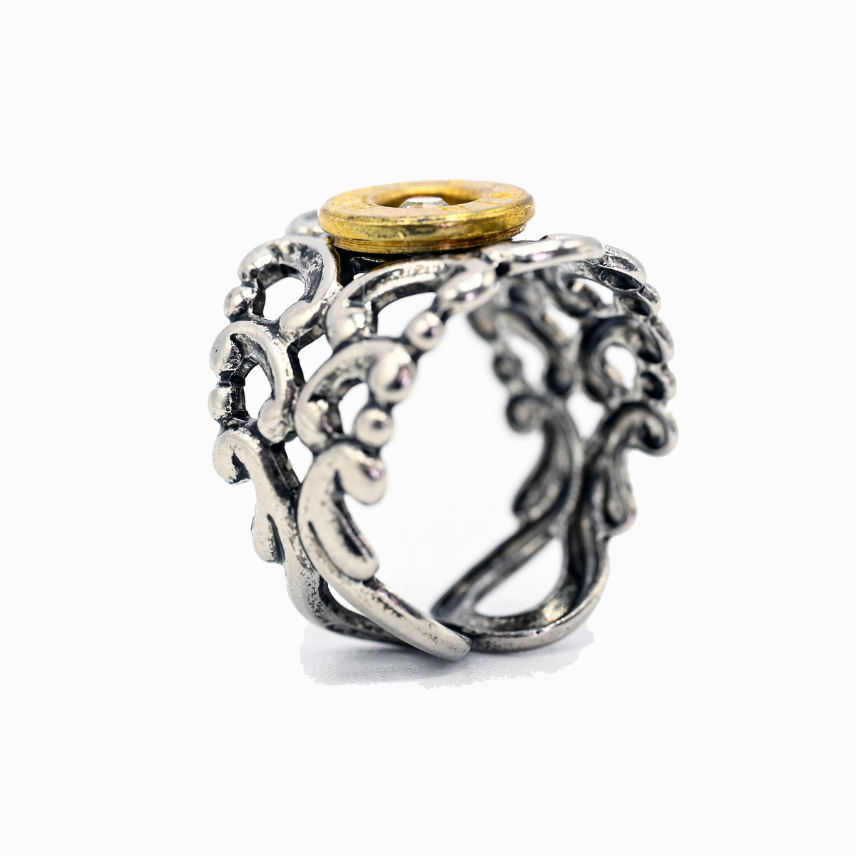 Romantic Scroll Rings