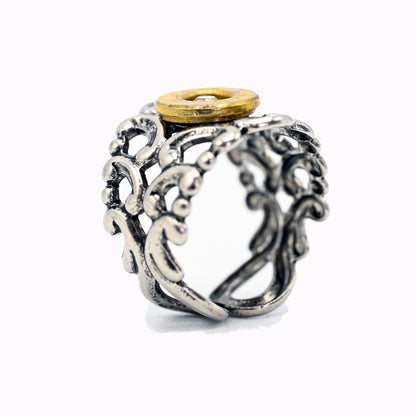 Romantic Scroll Rings