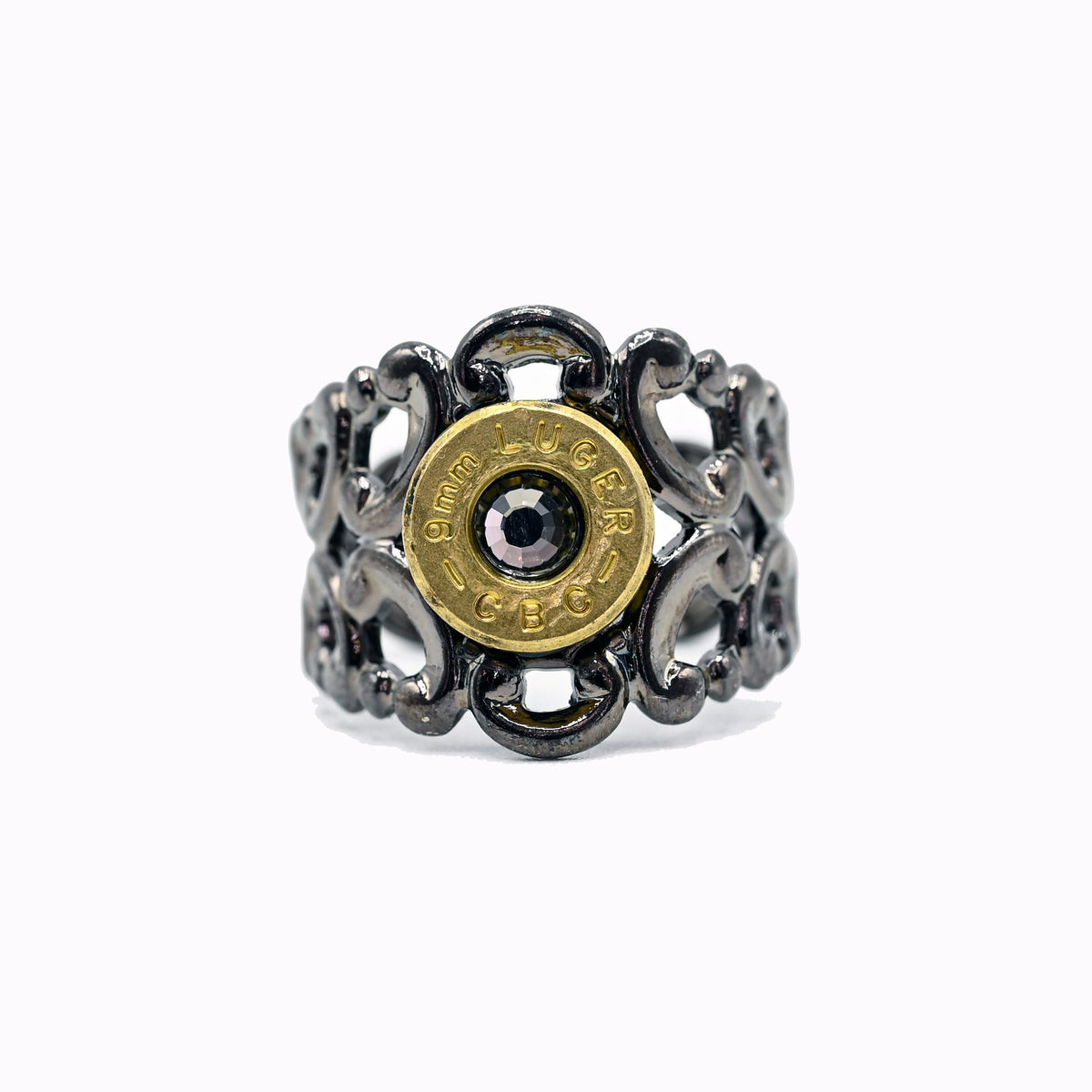 Romantic Scroll Rings