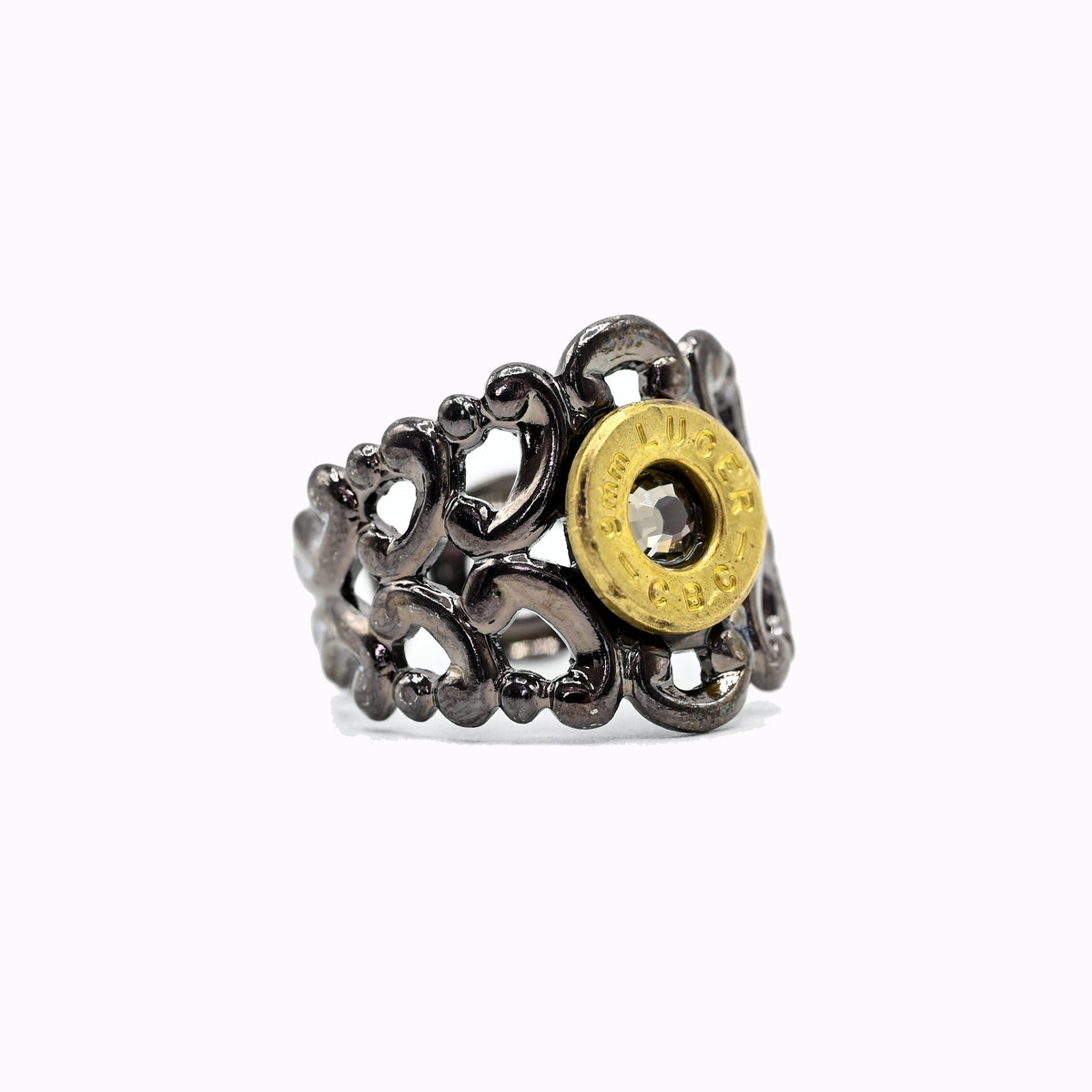 Romantic Scroll Rings