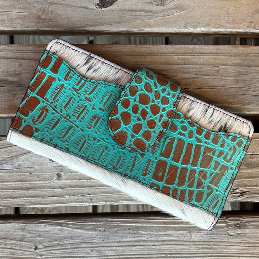 Teal Bayou Wallet