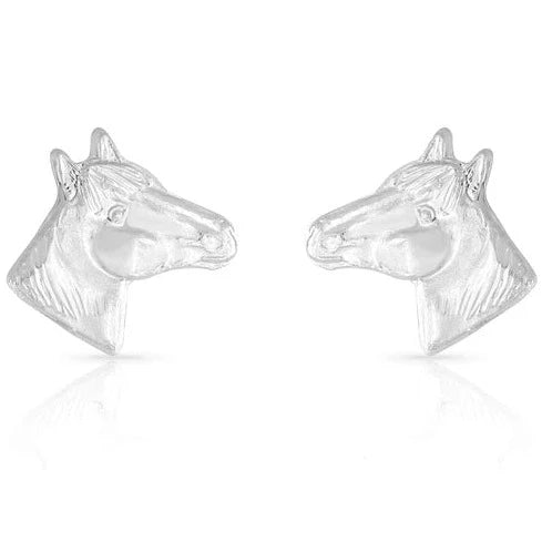 Horse Head Earrings