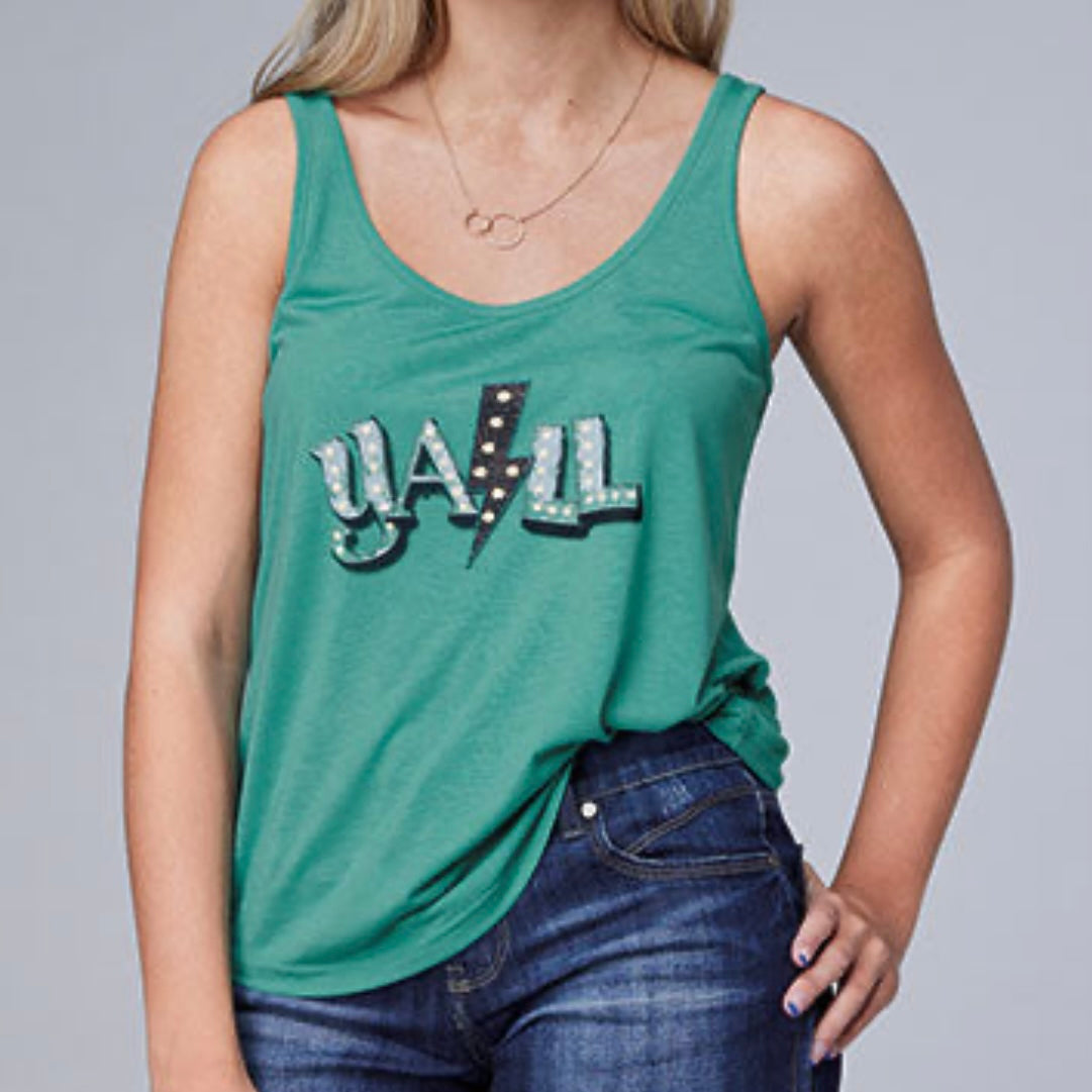 "YALL" Tank Top | Roper Womens