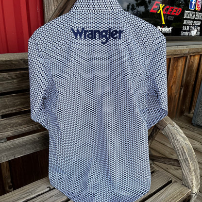 Blue Patterned Logo | Wrangler Boys