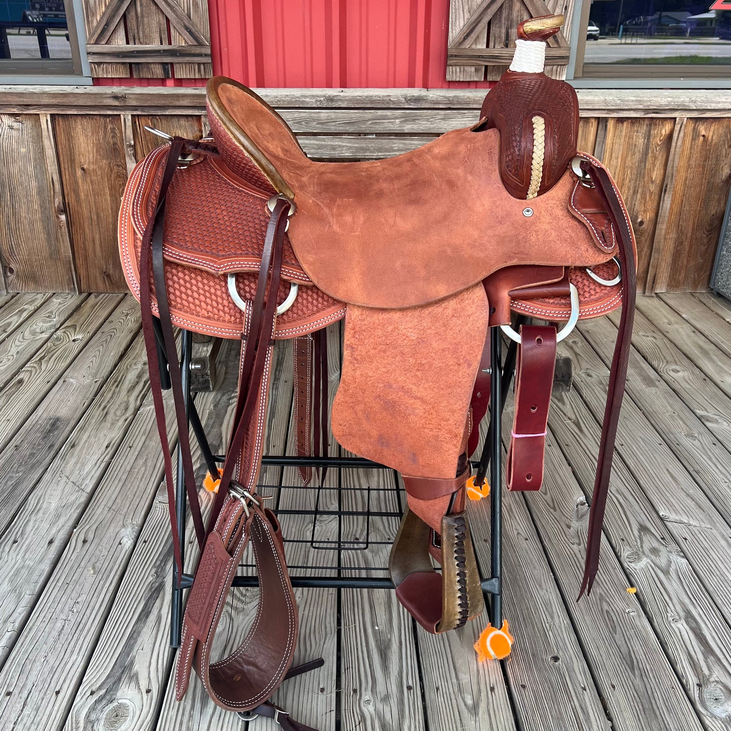 17" Cashel Ranching Saddle