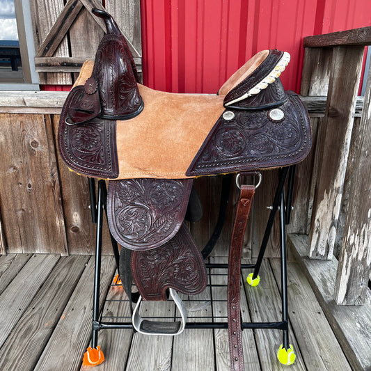 15" Treeless Chisholm Trail Saddlery