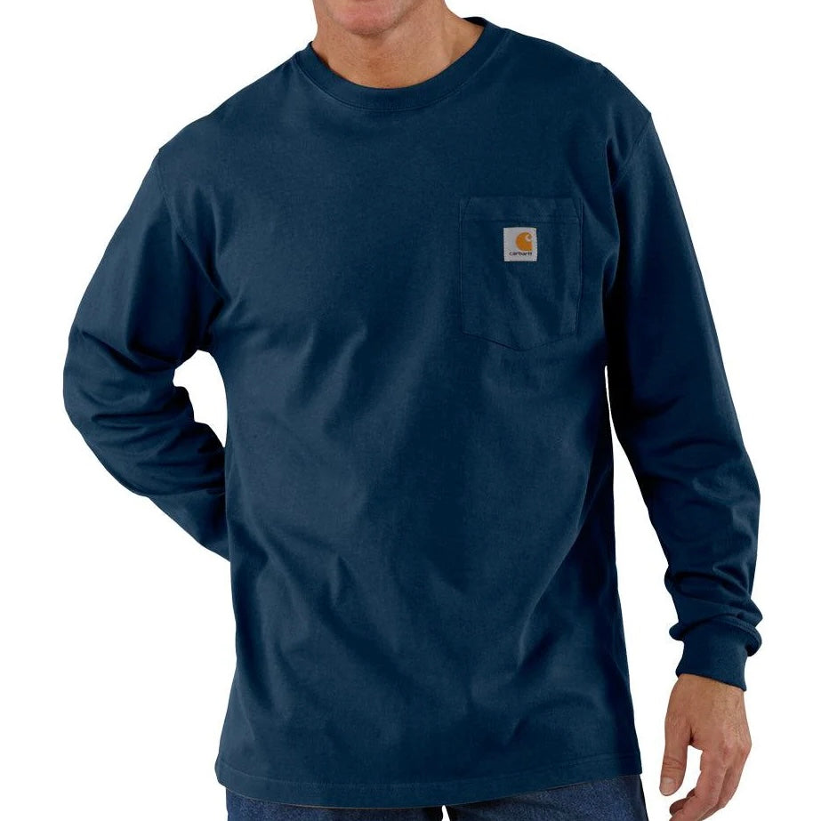 Navy Long Sleeve | Carhartt Mens