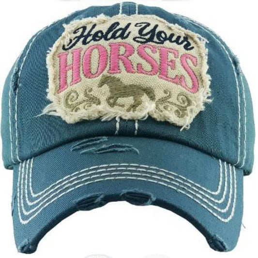 Hold Your Horses Cap