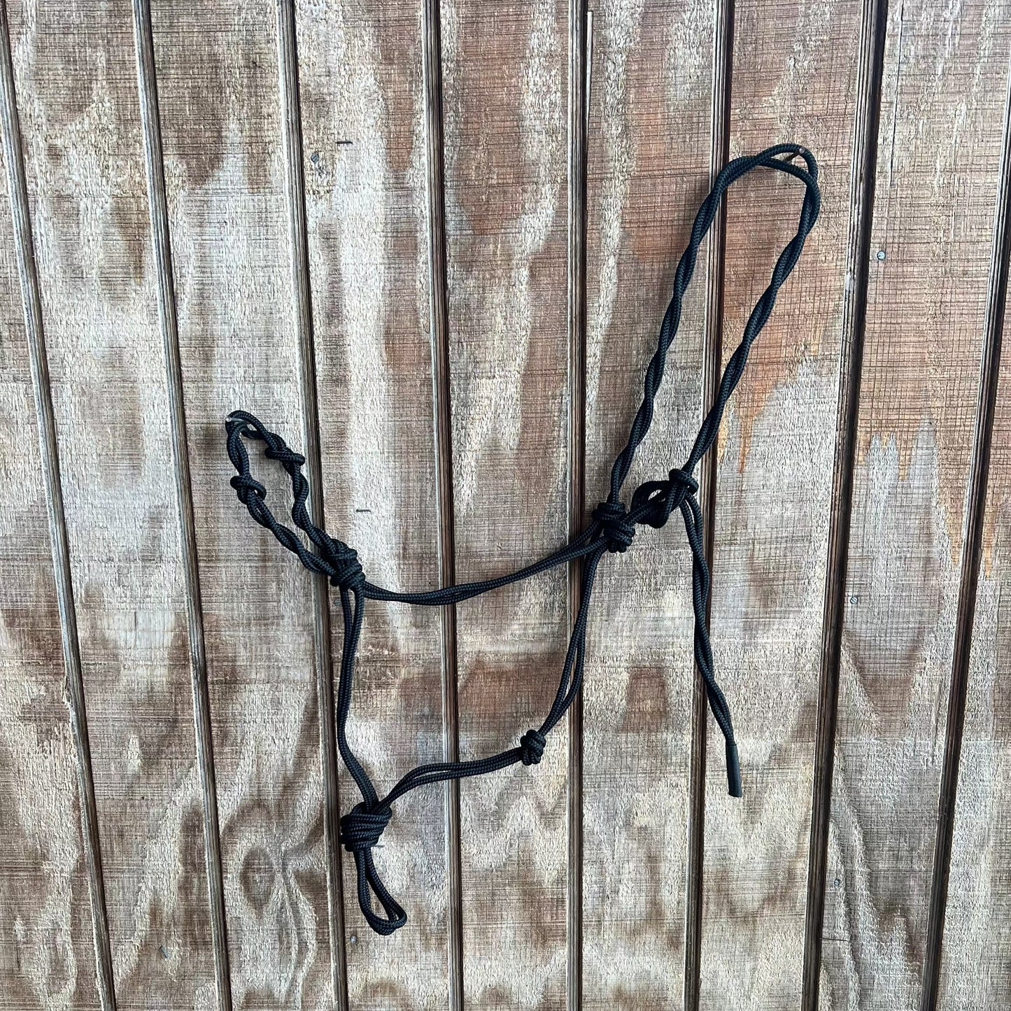 Black Rope Halter