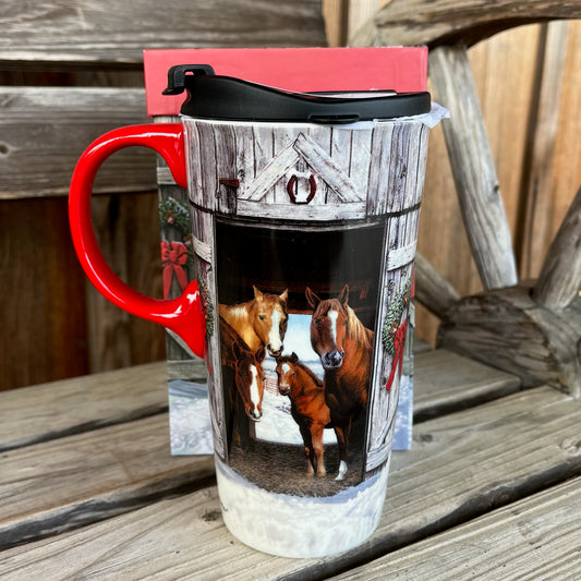 Horse Travel Mug