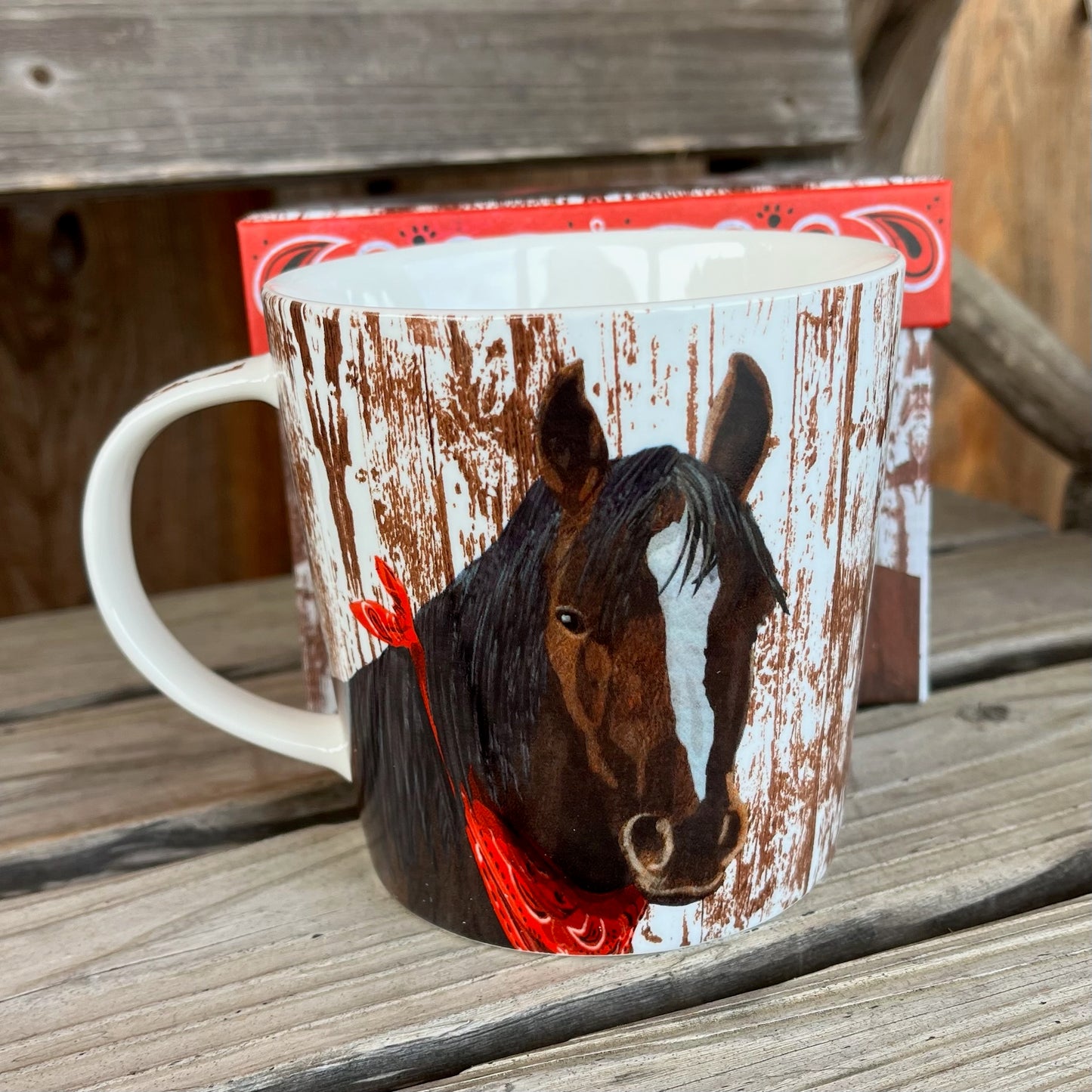 Bandana Horse Mug