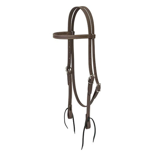 Brown Synthetic Headstall | Weaver