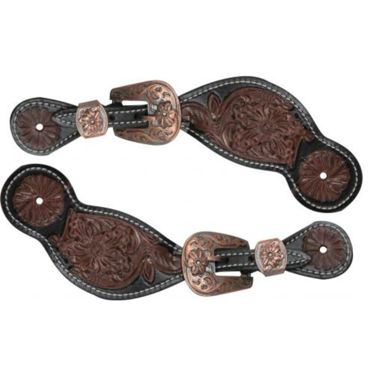 Ladies Floral Spur Straps