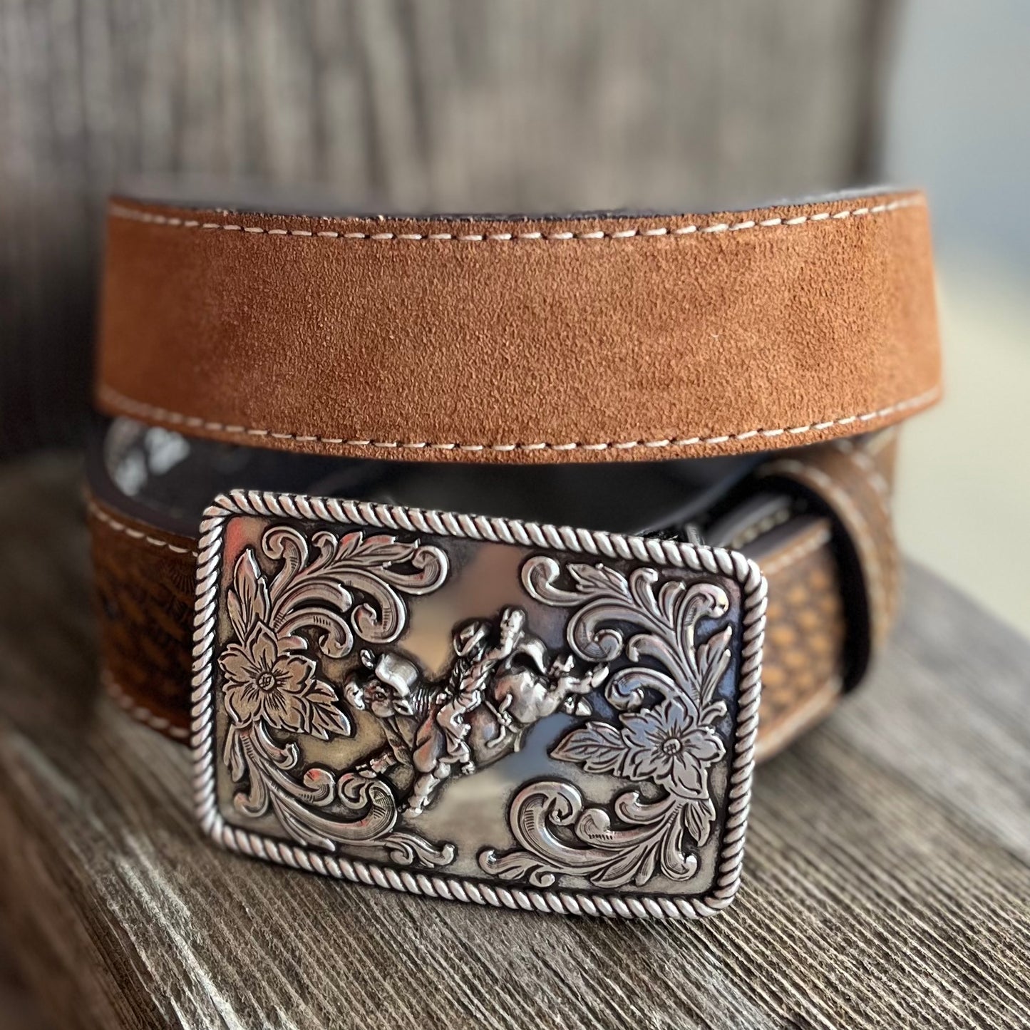 Brown Basket Weave | 3D Belt Co.