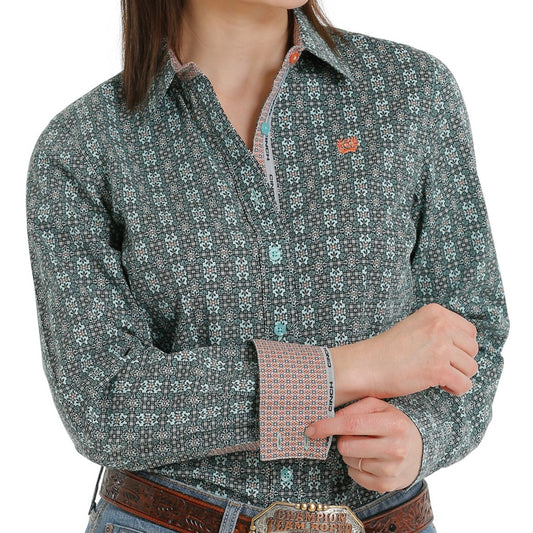 Teal Patterned | Cinch Womens
