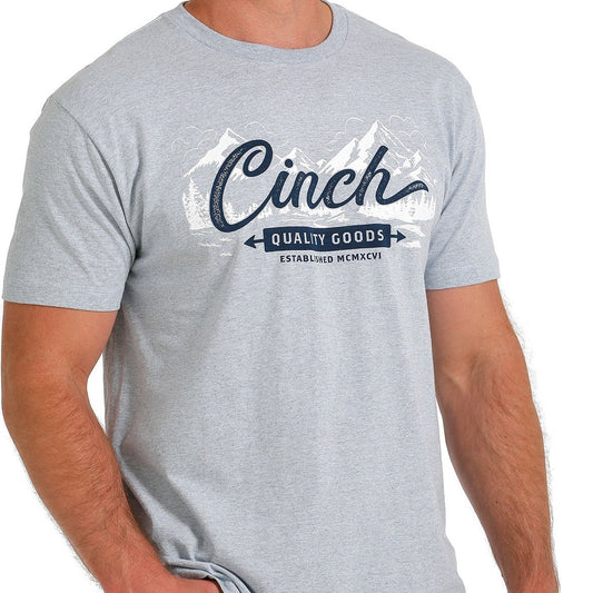 Grey Logo T-Shirt | Cinch