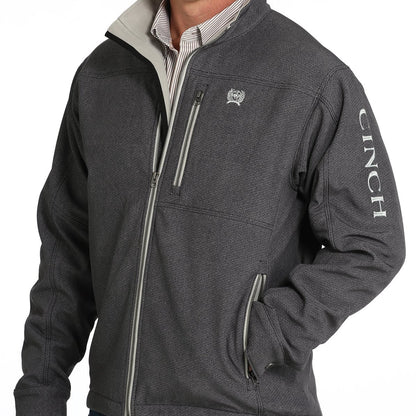 Charcoal CC Bonded Jacket | Cinch Mens