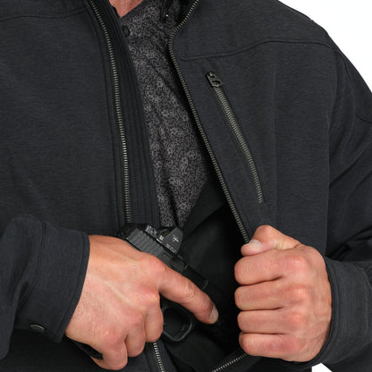 Black CC Bonded Jacket | Cinch