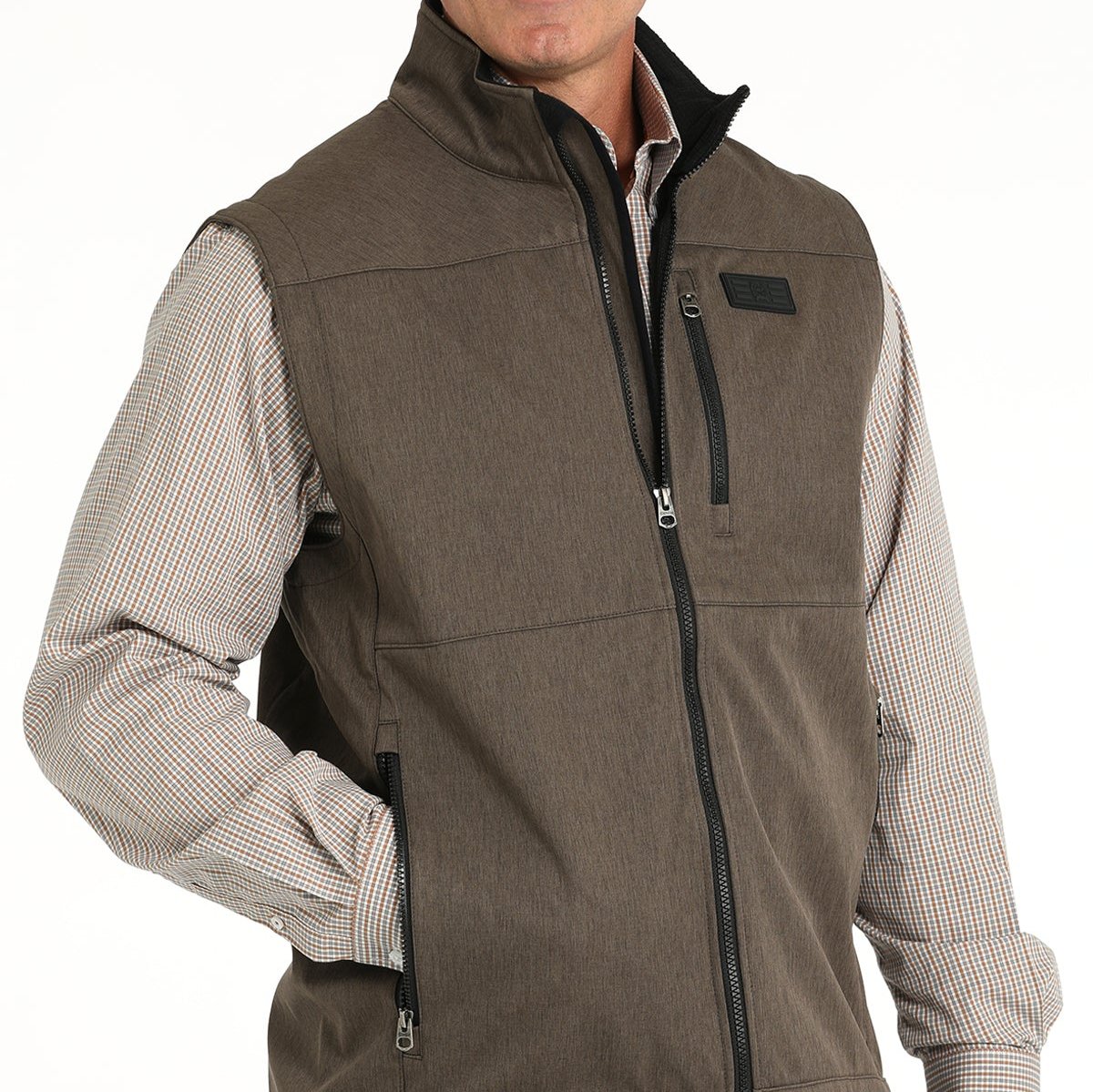 Brown Vest | Cinch Mens