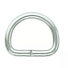 Nickle Plated 1" D-Ring | Weaver