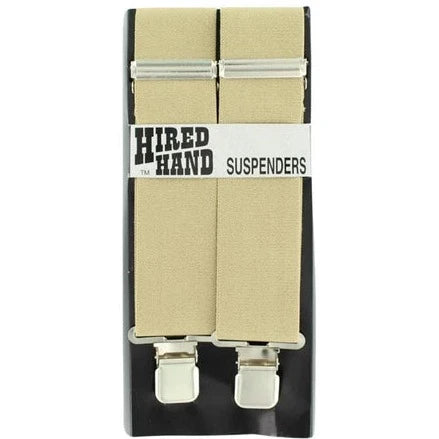 Tan Hired Hand Suspenders
