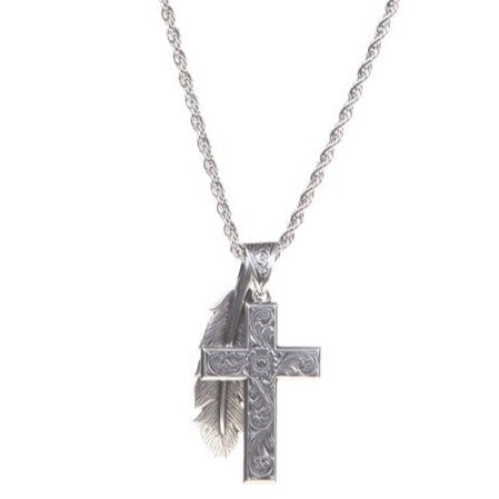 Silver Cross Chain