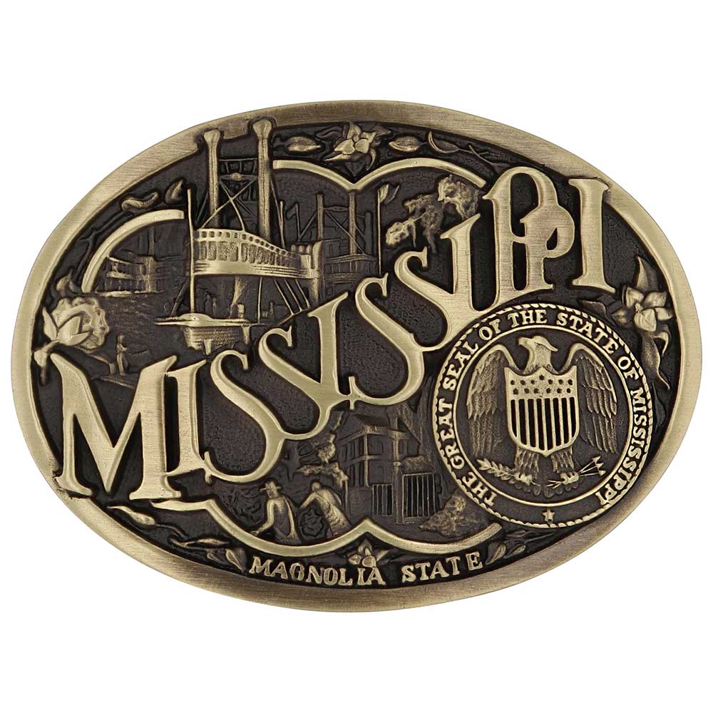 Mississippi Heritage Buckle