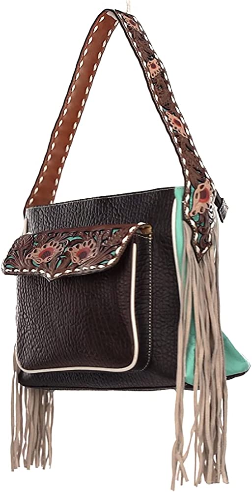 Deals Ariat cowhide tote